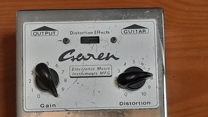 Unknown-GAREN Distortion / Fuzz Pedal